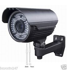 Varifocal Lens Weatherproof IR Cameras- 1000TVL- 50m